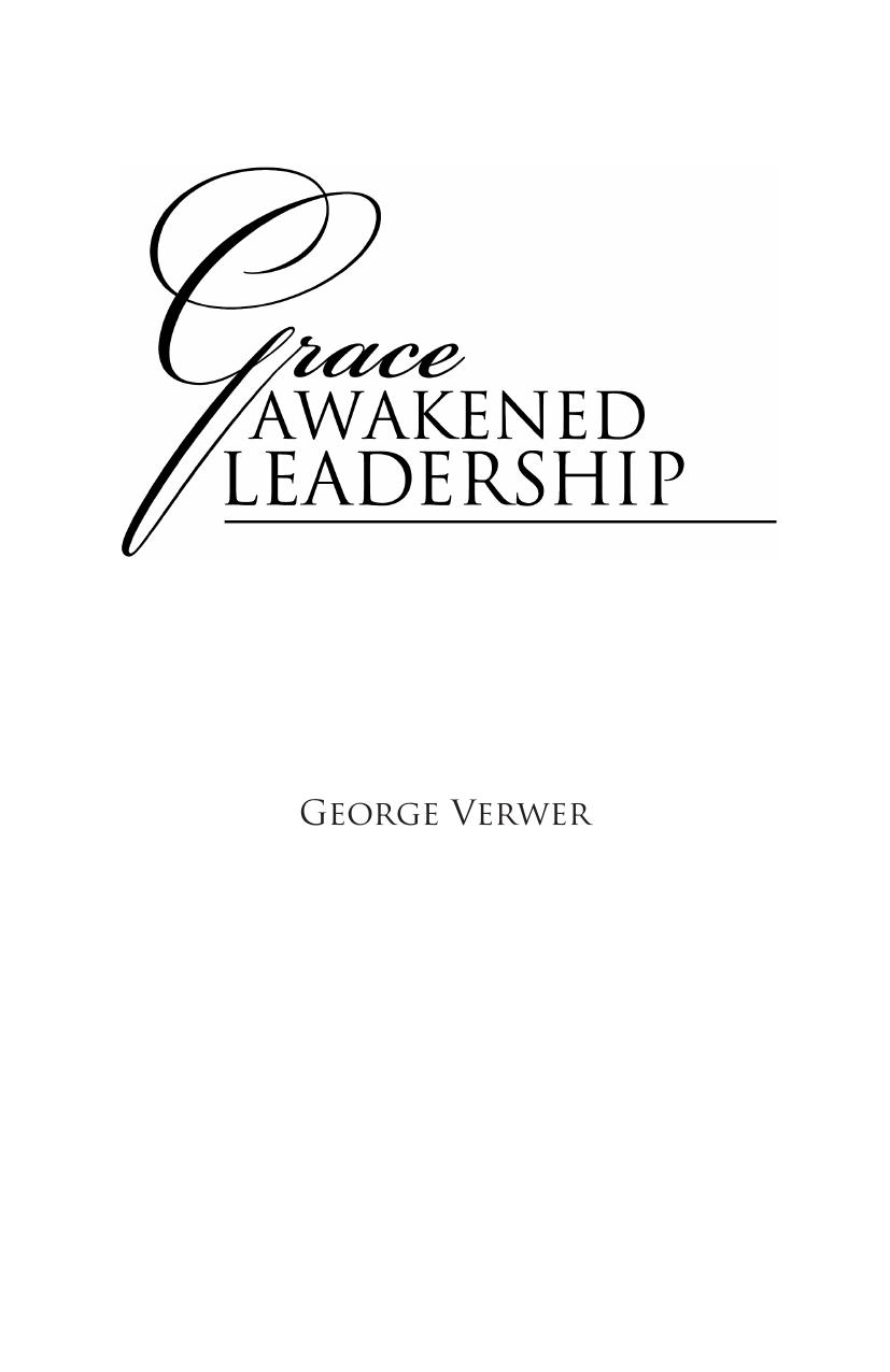 Grace Awakened Leadership